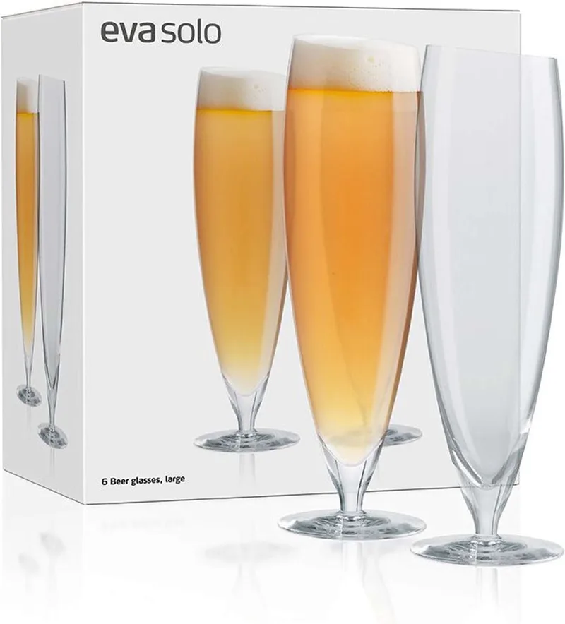Glas Bier Groot 500 ml Set van 6 Stuks - Glas by Eva Solo in Transparent – product photo