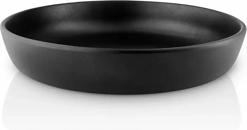 Kom, Schaal, Ondiep, ø 25 cm, Keramiek de Eva Solo en Noir – photo produit