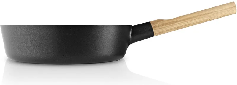 Nordic Kitchen Gietaluminium Slip-Let Non-Stick Sauteerpan Ø 24 cm - Hout de Eva Solo en Noir – photo produit