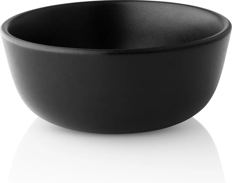 Nordic Kitchen Kom Ø 10 cm - Aardewerk by Eva Solo in Black – product photo