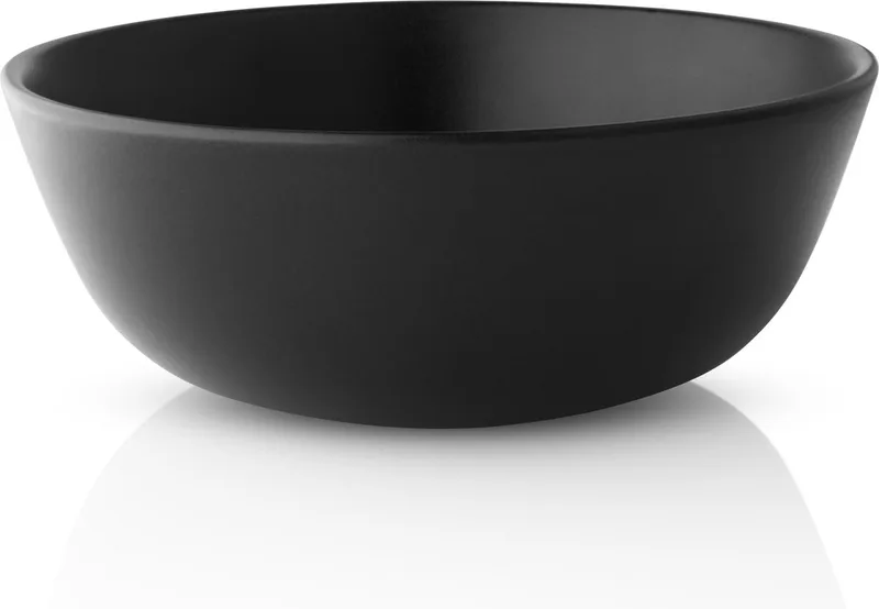 Nordic Kitchen Kom Ø 16 cm - Aardewerk van Eva Solo in Zwart – productfoto