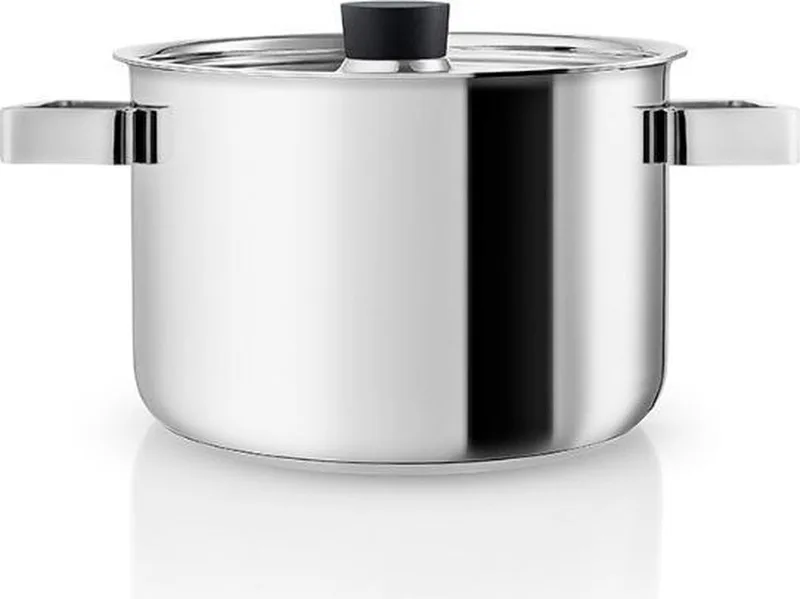 Nordic Kitchen Kookpan - Ø 19.4 cm - 3 liter - Zwart de Eva Solo en Argent – photo produit