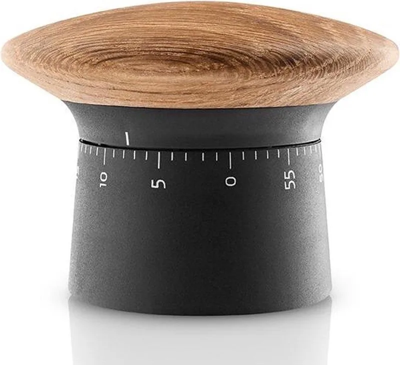 Nordic Kitchen Kookwekker - Kunststof van Eva Solo in Zwart – productfoto