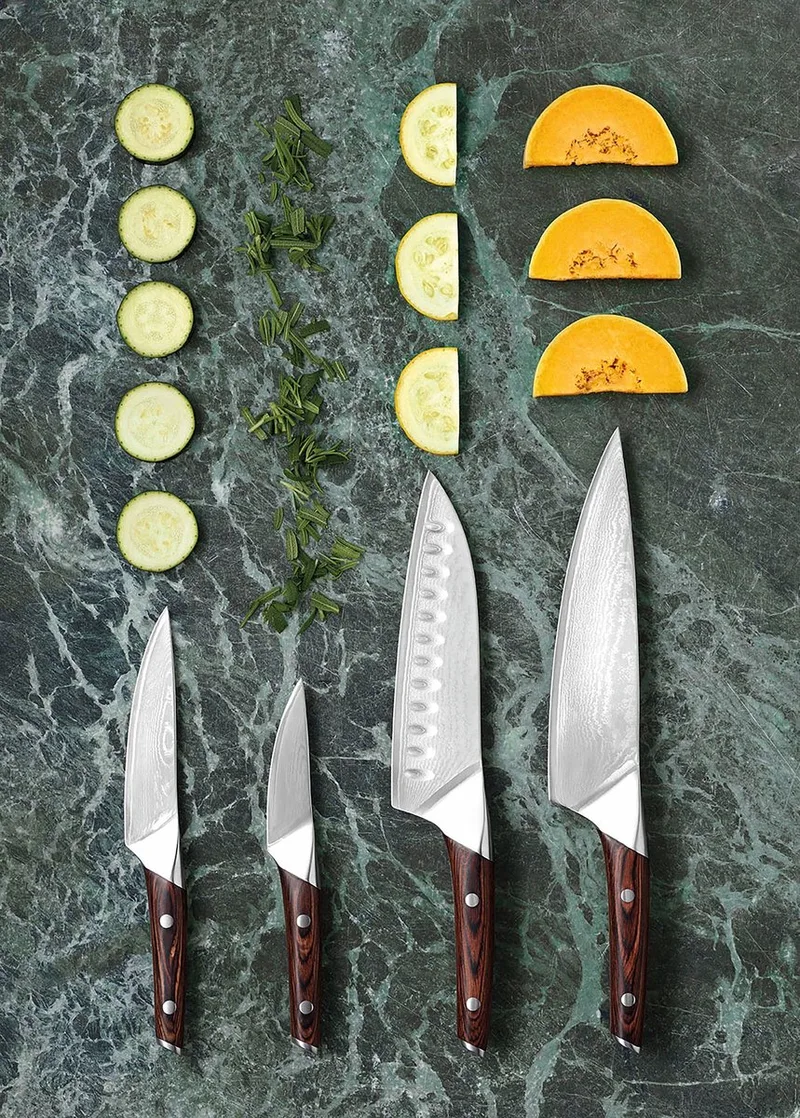 Nordic Kitchen Mes Universeeel 20 cm von Eva Solo in Silber – Produktfoto