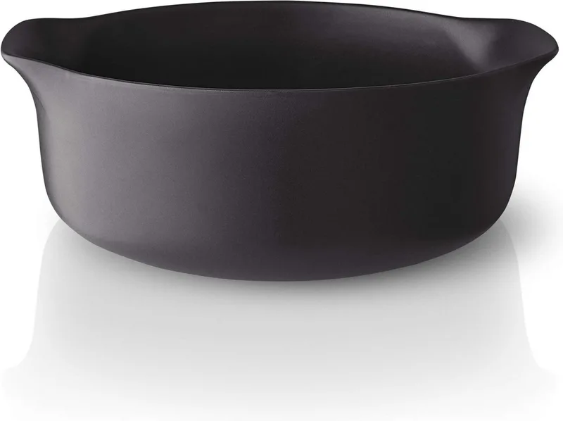 Nordic Kitchen Schaal Ø 21,7 cm - Aardewerk by Eva Solo in Black – product photo