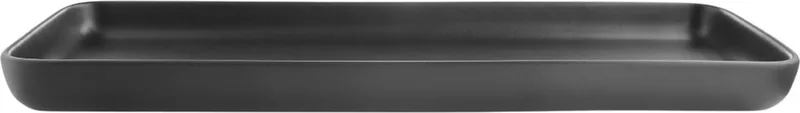 Nordic Kitchen Serveerbord 13x27 cm - Porselein van Eva Solo in Zwart – productfoto