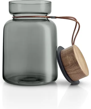 Nordic Kitchen Silhouette Voorraadpot 1,5 liter - Glas van Eva Solo in Grijs – productfoto 1 van 3