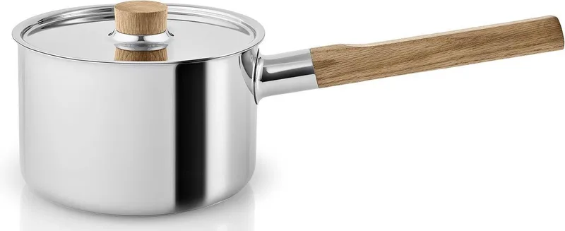 Nordic Kitchen Stainless Steel Steelpan Ø 16 cm 2.0 Liter - Roestvast Staal von Eva Solo in Silber – Produktfoto