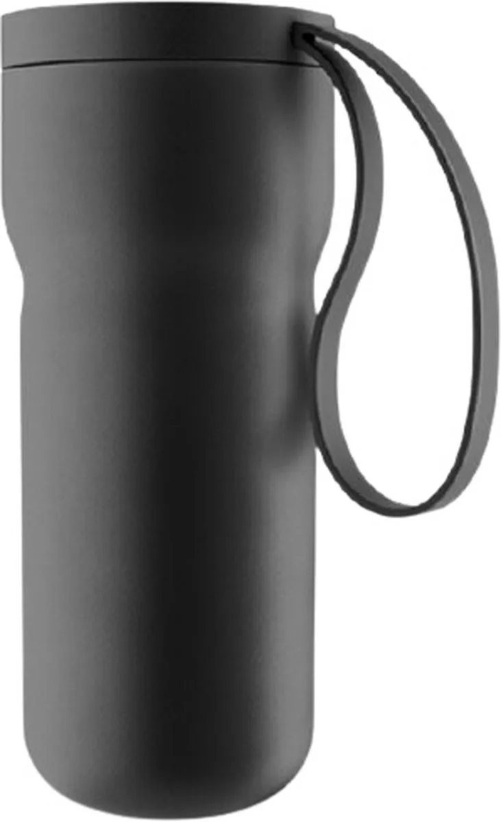 Nordic Kitchen Thermo Coffee Mug by Eva Solo in Black – product photo