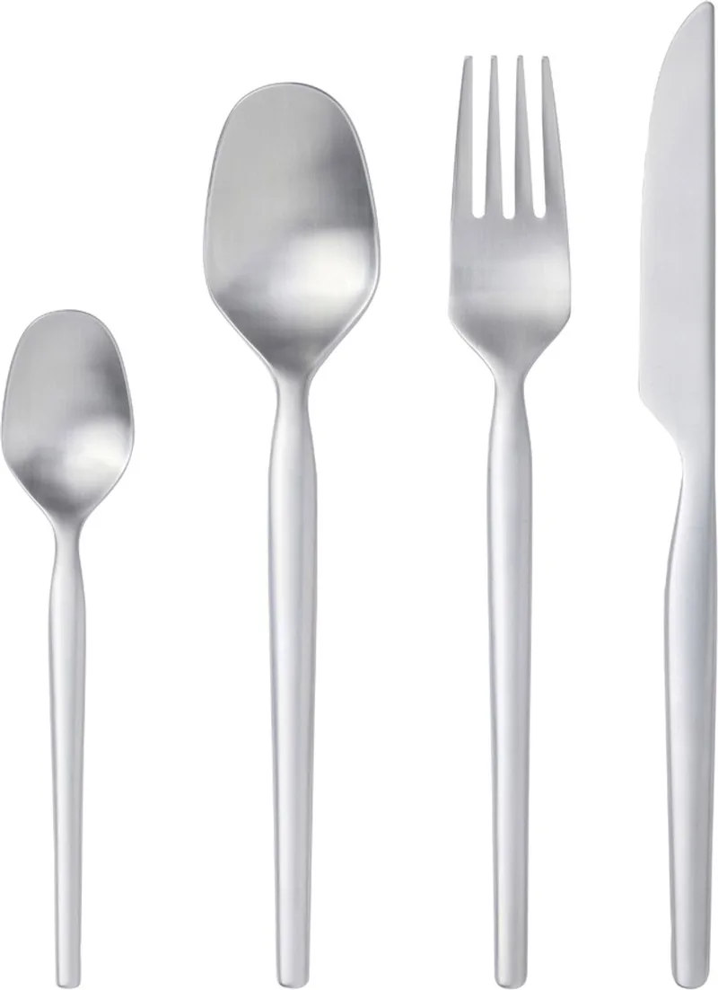 Dorotea Bestekset 24 delen Mat staal de Gense en Matte steel – photo produit