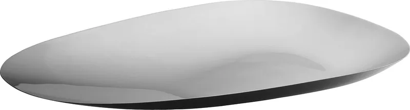 Dorotea Schaal 42 x 5 cm Glanzend staal fra Gense i Polished steel – produktbillede