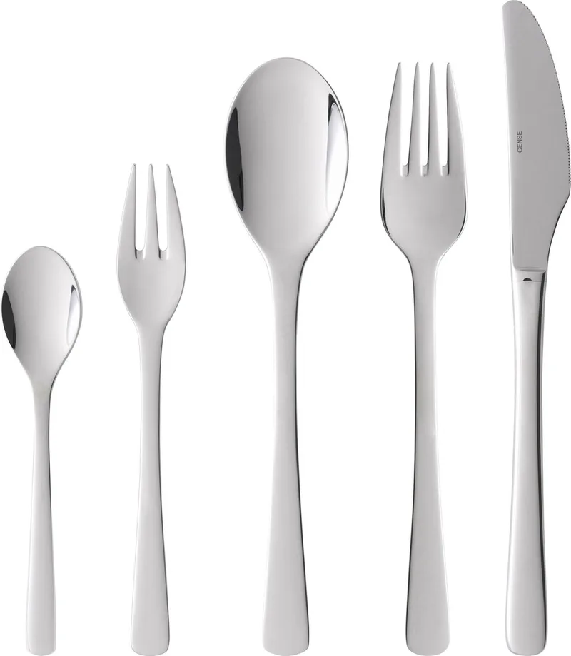 Steel Line Bestekset 60 delen Glanzend staal by Gense in Polished steel – product photo