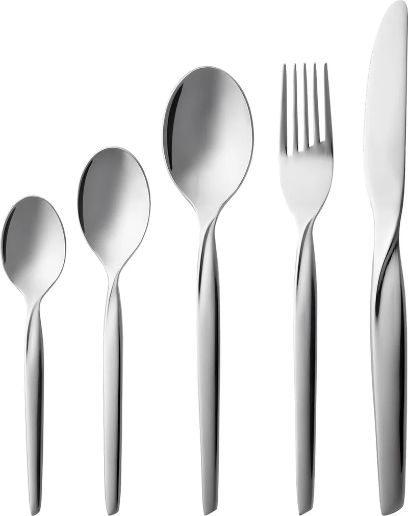 Twist Bestekset 60 delen Glanzend staal by Gense in Polished steel – product photo