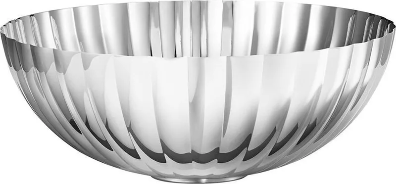 Bernadotte Schaal Groot - RVS - Ø26 cm van Georg Jensen in Zilver – productfoto