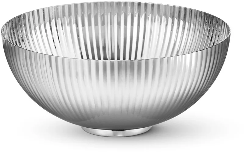 Bernadotte Schaal Klein - RVS - Ø13 cm by Georg Jensen in Silver – product photo