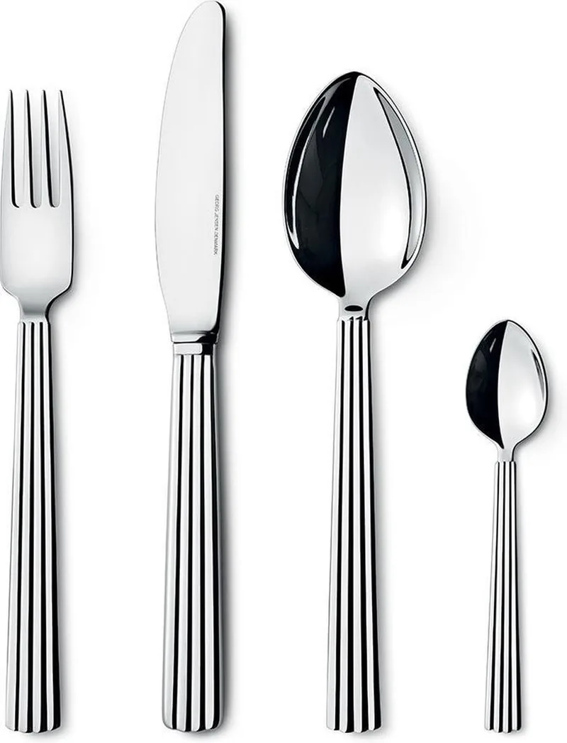 Bestekset Bernadotte 13-23 Cm Rvs 16-delig by Georg Jensen in Silver – product photo