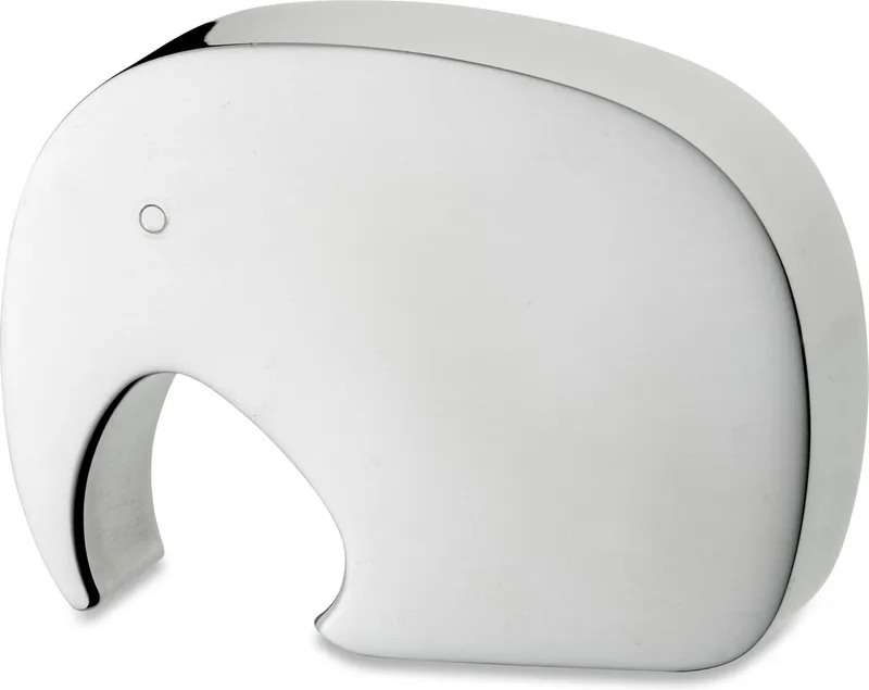 Flesopener Georg Jensen Elephant RVS by Georg Jensen in Brown – product photo