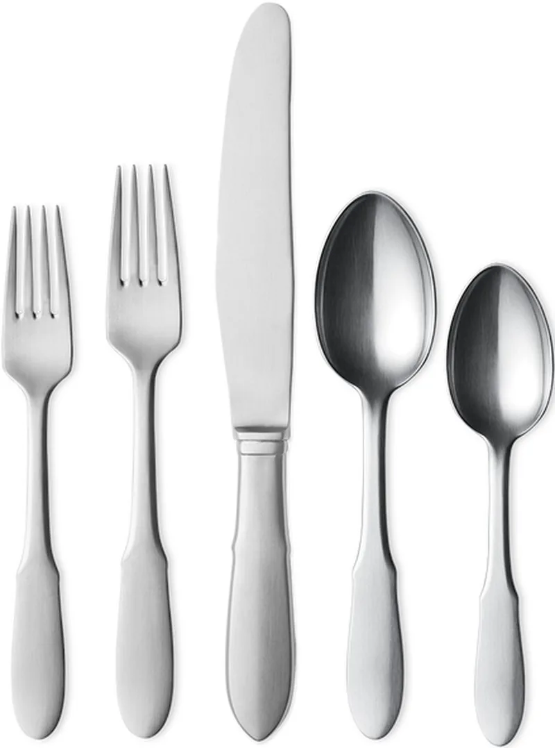 Mitra - Bestekset - 5-delig - Mat - In Geschenkset by Georg Jensen in Silver – product photo