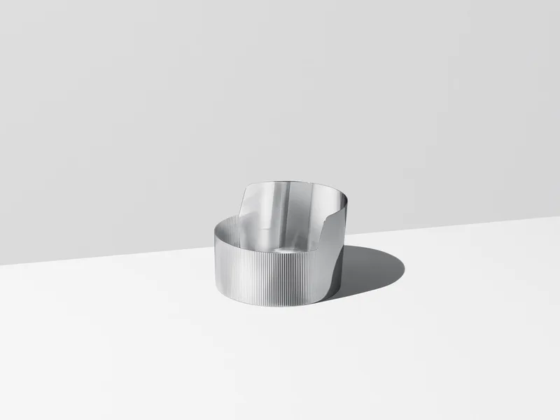 Patricia Urquiola Schaal Middel by Georg Jensen in Rvs – product photo