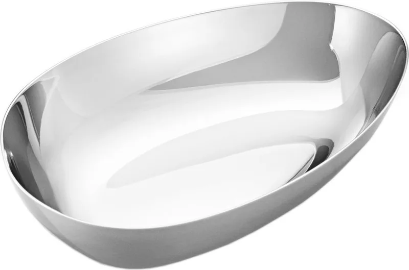 Sky Serveerschaal - 9,7x14,9x2,6 cm - RVS by Georg Jensen in Silver – product photo
