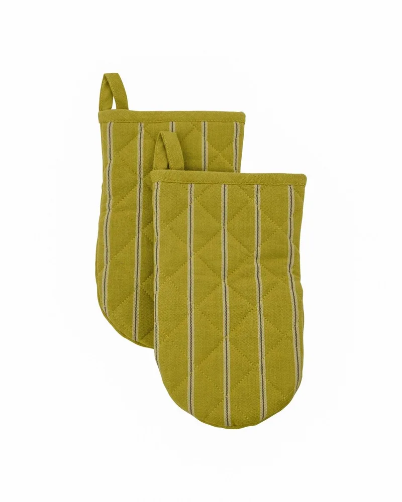 Ovenwanten Chef mosterd geel van House Doctor – productfoto
