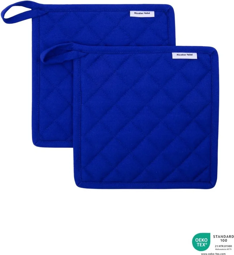 Pannenlappen Neat blauw von House Doctor – Produktfoto