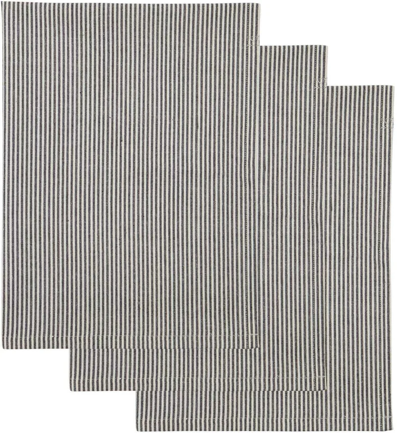 Theedoek Cook Donker grijs 75x55cm - 3 stuks van House Doctor – productfoto