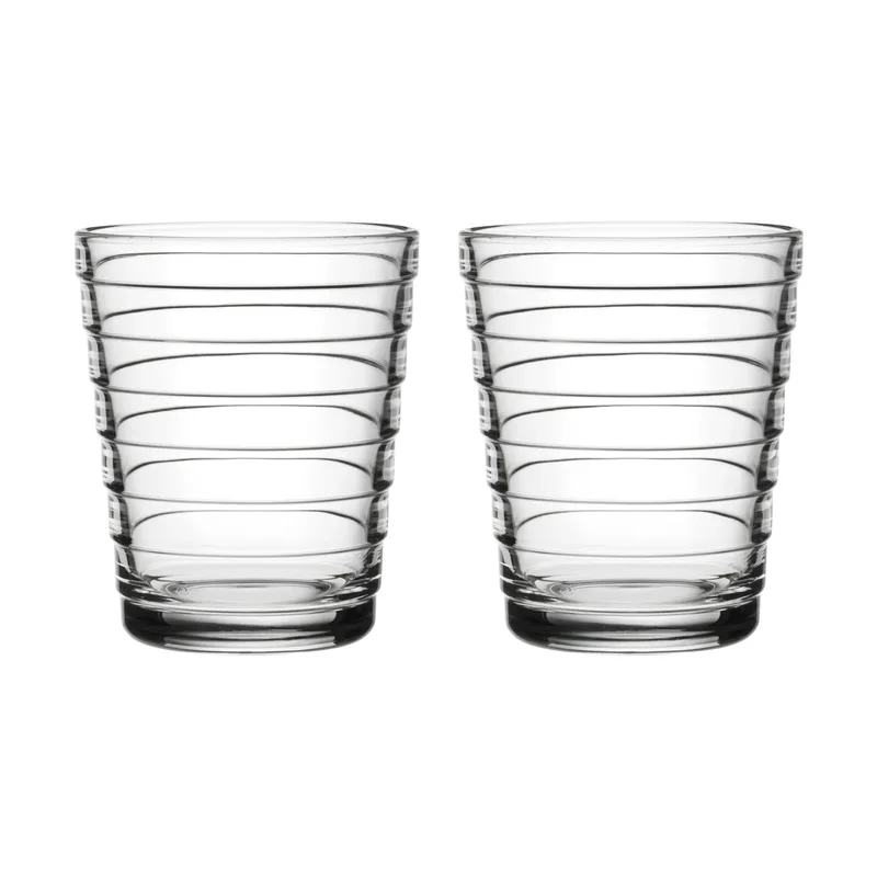 Aino Aalto Wasserglas 22cl im 2er Pack Klar by Iittala – product photo