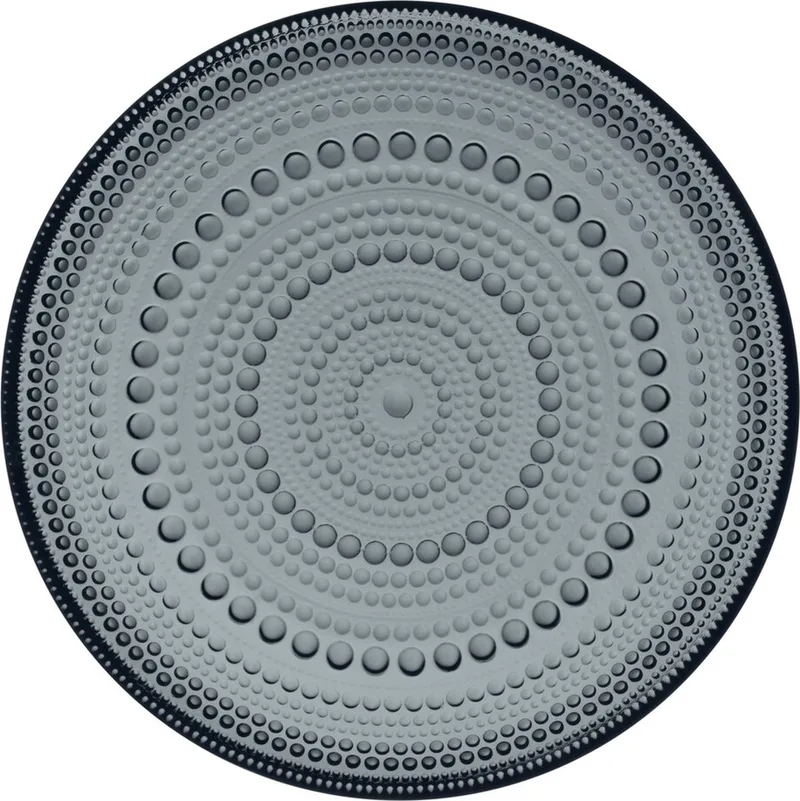 Gebaksbordje Kastehelmi Donkergrijs ø 17 cm by Iittala in Grey – product photo