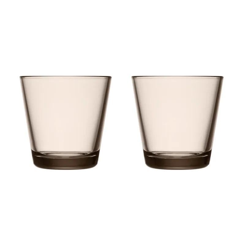 Kartio Trinkgläser 21cl 2er Pack Leinen by Iittala – product photo