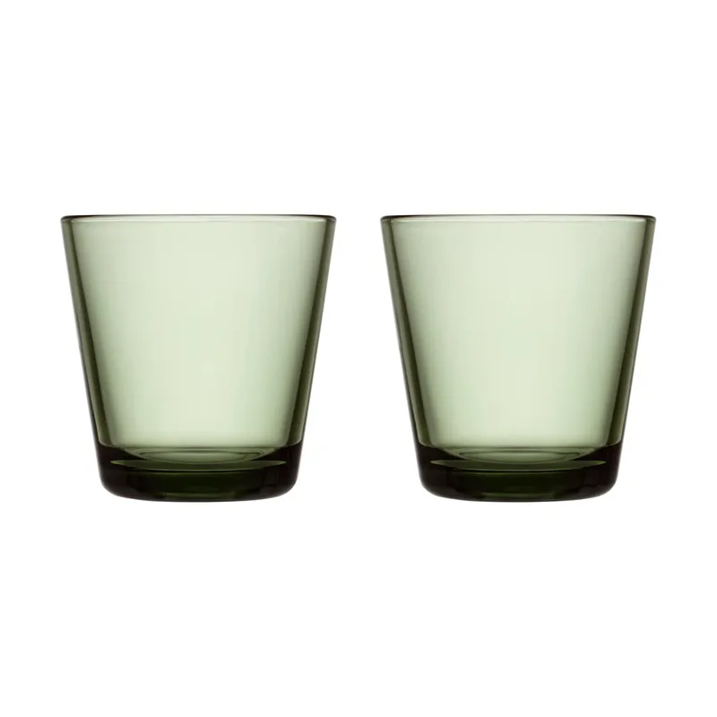 Kartio Trinkgläser 21cl 2er Pack Tannengrün by Iittala – product photo