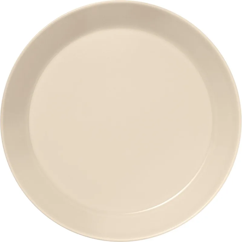 Teema - Bord - Ø 26 cm van Iittala in Linnen – productfoto