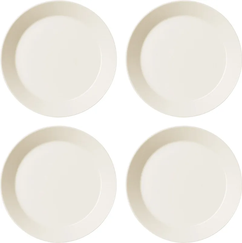 Teema Borden 21 cm wit, per 4 by Iittala in Gebroken wit – product photo