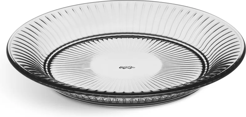 Hammershøi Glazen Schaal - 22 cm by Kähler in Grey – product photo