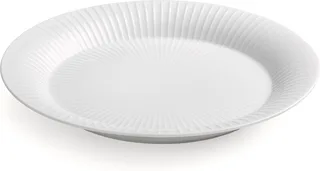 Hammershøi Ontbijtbord Ø 19 cm- Porselein by Kähler in White – product photo 1 of 5