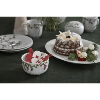 Hammershøi Serveerbord - 28x22,5x2,5 cm - Porselein by Kähler in White – product photo 2 of 3