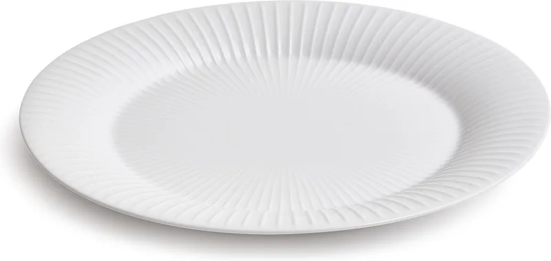 Hammershøi Serveerbord - 28x22,5x2,5 cm - Porselein by Kähler in White – product photo 1 of 3