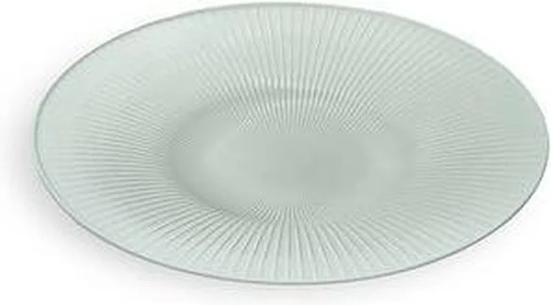 Hammershøi Serveerbord - Ø 40 cm - Keramiek by Kähler in Mint – product photo