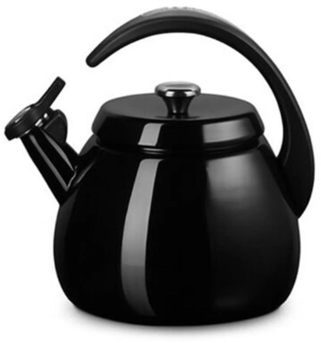 Cloche Fluitketel 2,1 L - ebbenzwart de Le Creuset en Noir – photo produit