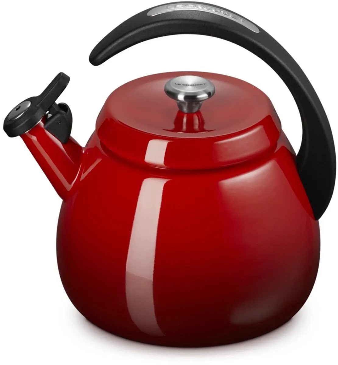 fluitketel Cloche - 2.1liter från Le Creuset i Kersenrood – produktbild
