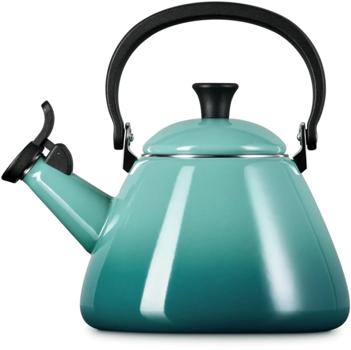 Fluitketel Kone 1,6 Liter Blue Riviera de Le Creuset en Bleu – photo produit