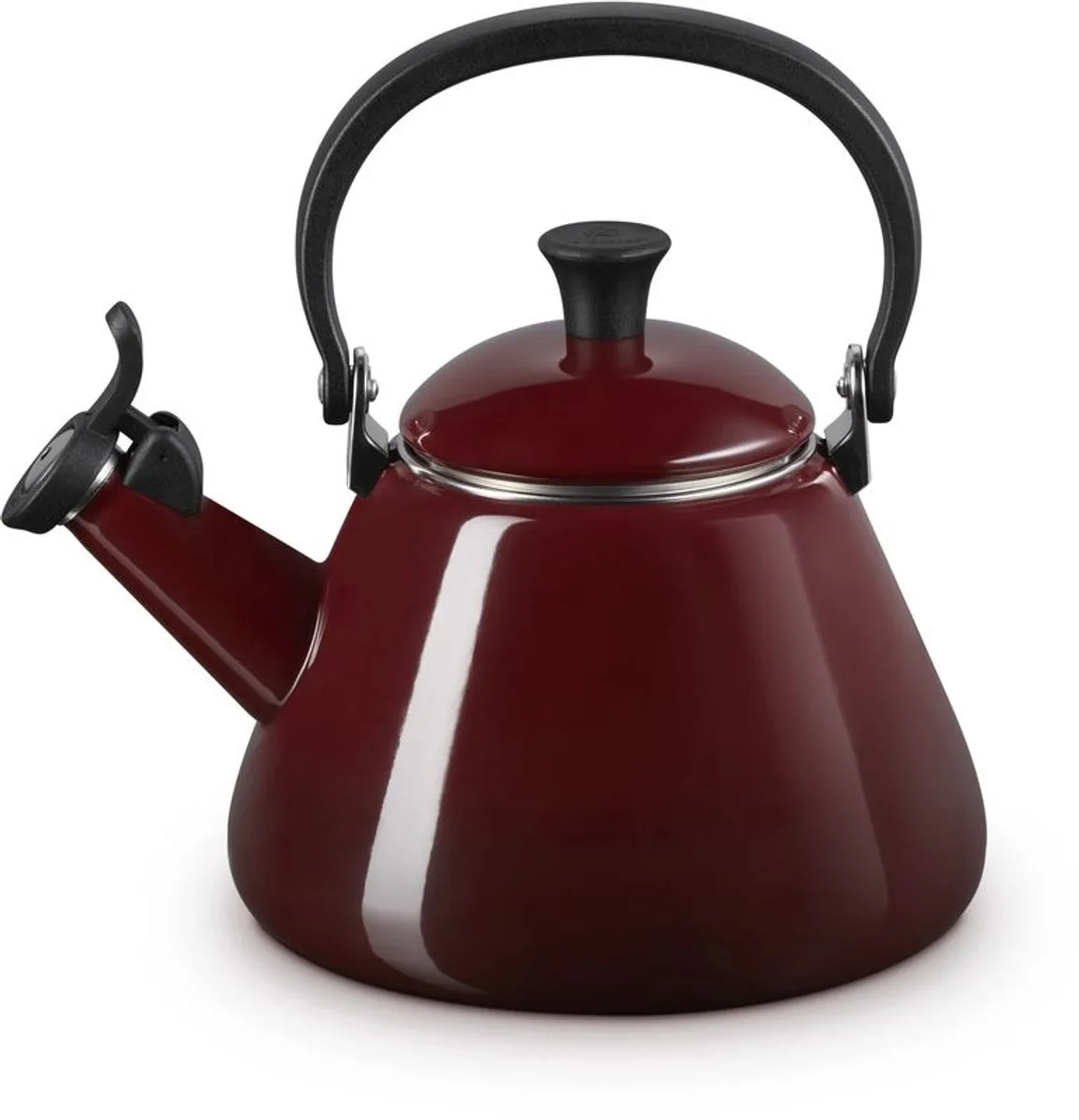 Fluitketel Kone - 1.6 liter - inductie geschikt von Le Creuset in Garnet – Produktfoto