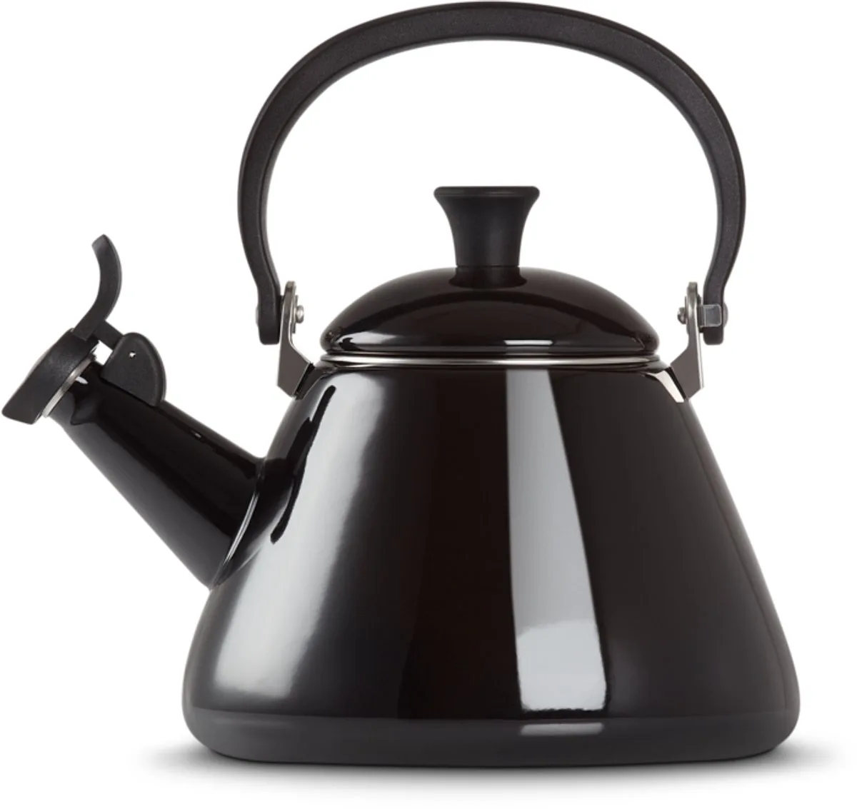 Fluitketel Kone - Ebbenzwart - 1.6 liter - inductie geschikt by Le Creuset in Ebben Zwart – product photo