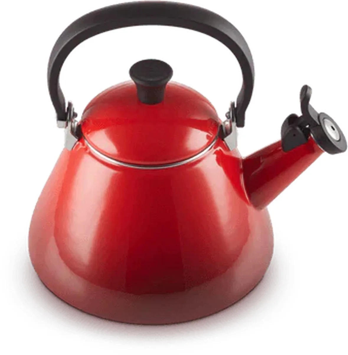 Fluitketel Kone - Kersenrood - 1.6 liter - inductie geschikt van Le Creuset in Kersen rood – productfoto