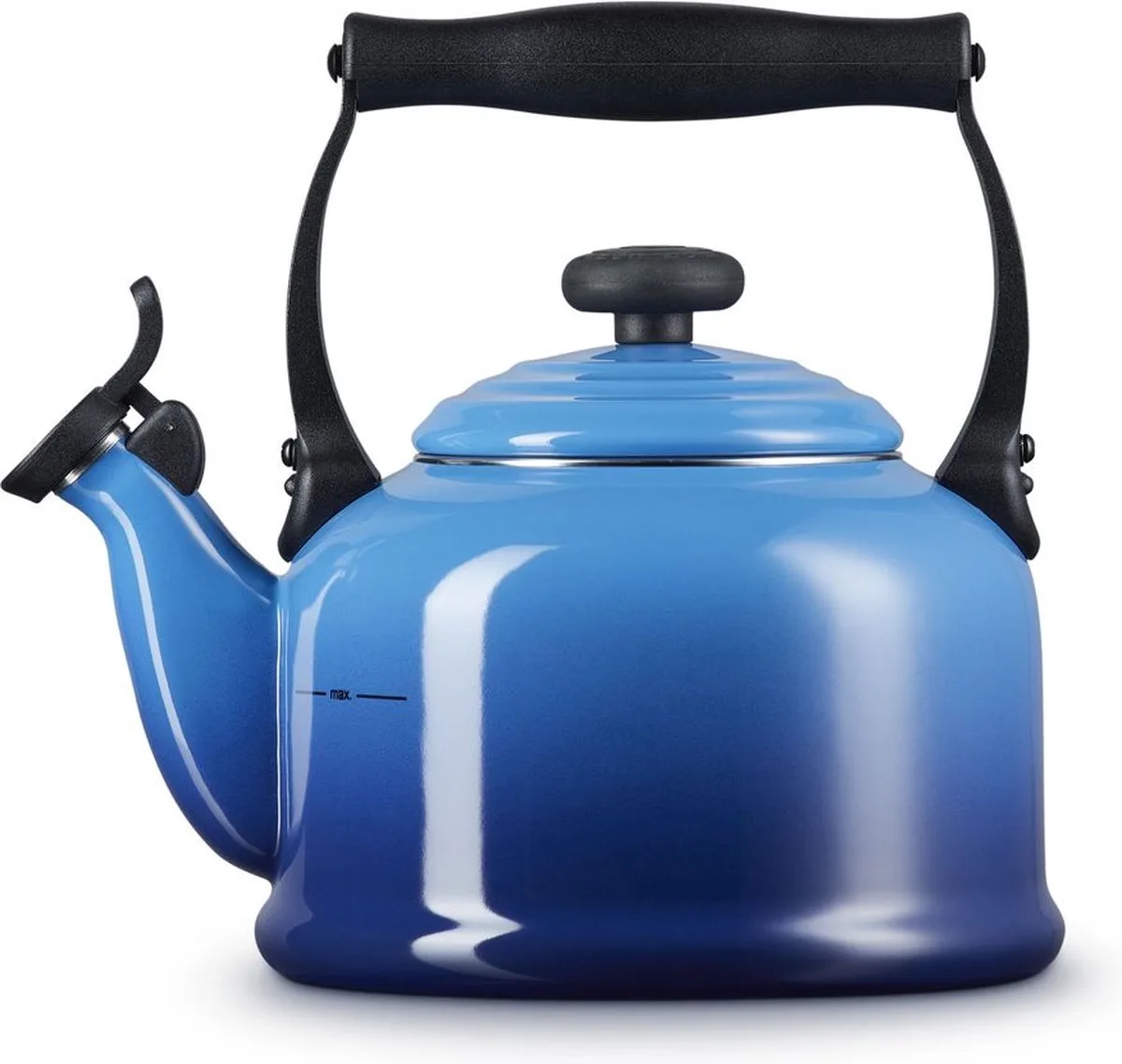 Fluitketel Tradition - Azure - 2.1 liter - inductie geschikt von Le Creuset in Blau – Produktfoto