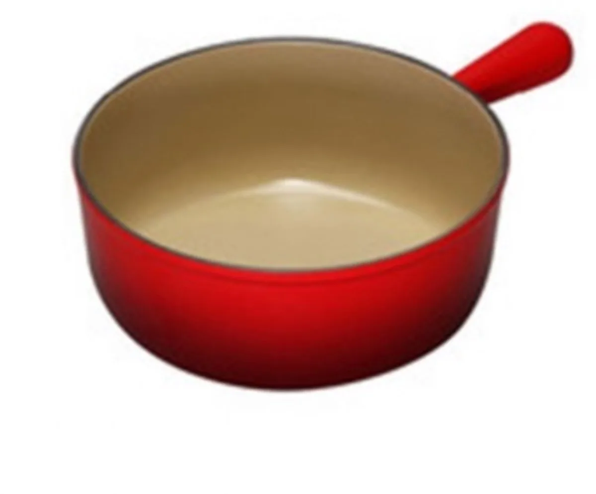 Fonduepan Le Creuset rood 22cm van Le Creuset in Kersenrood – productfoto