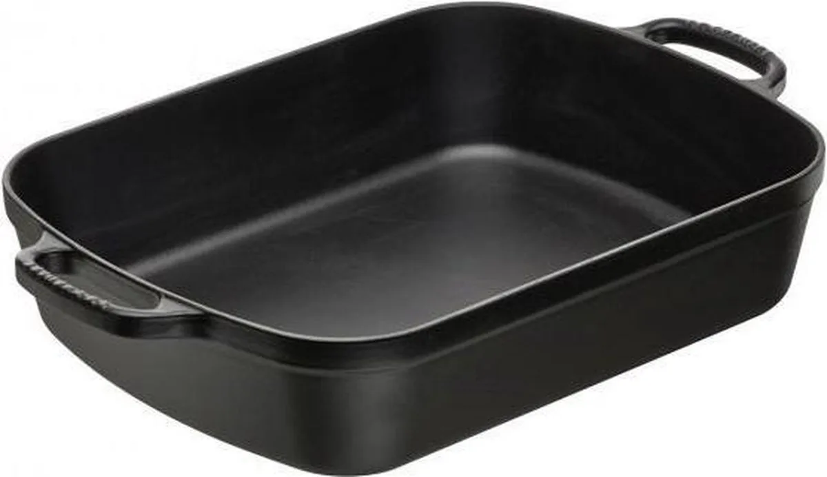 Gietijzeren Braadslede 40 x 30 cm de Le Creuset en Mat Zwart – photo produit