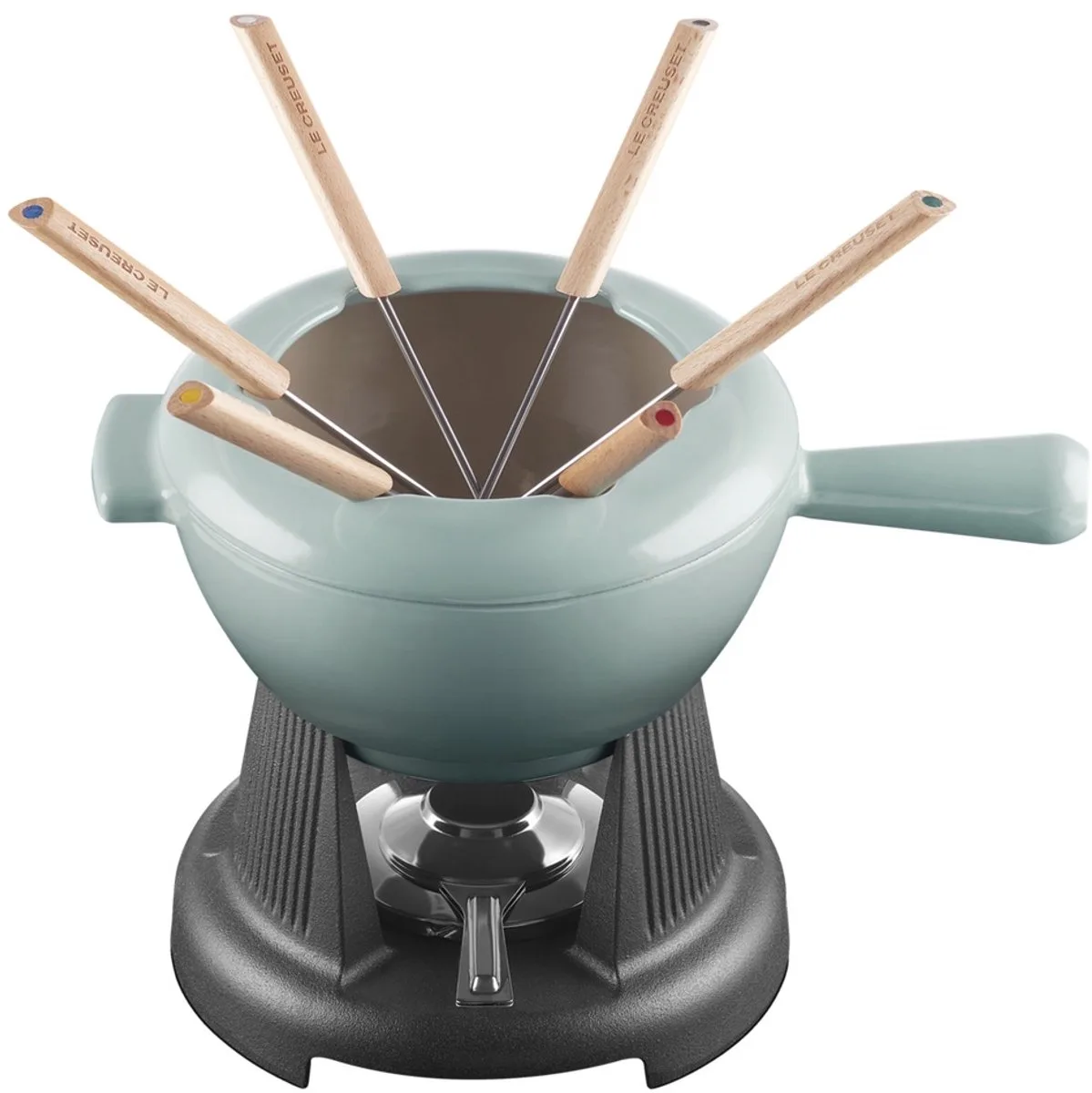 gietijzeren fondueset - 2 liter van Le Creuset in Sea Salt – productfoto