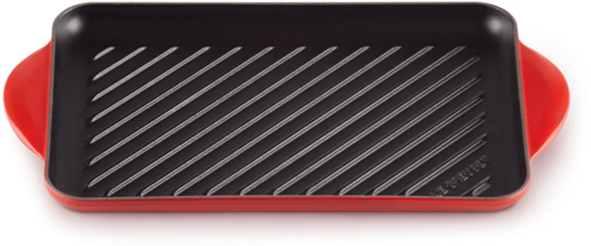 Grillplaat Tradition - 32 x 22cm von Le Creuset in Kersenrood – Produktfoto