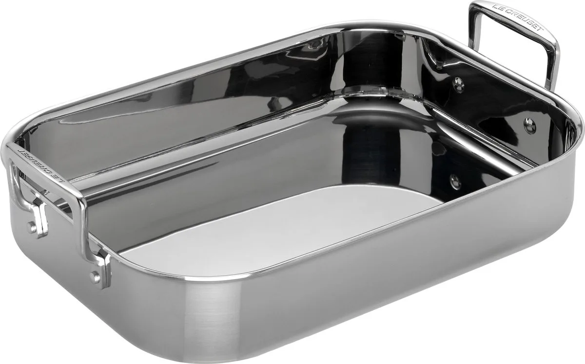Magnetik Braadslede - 35x25 cm van Le Creuset in Grijs – productfoto